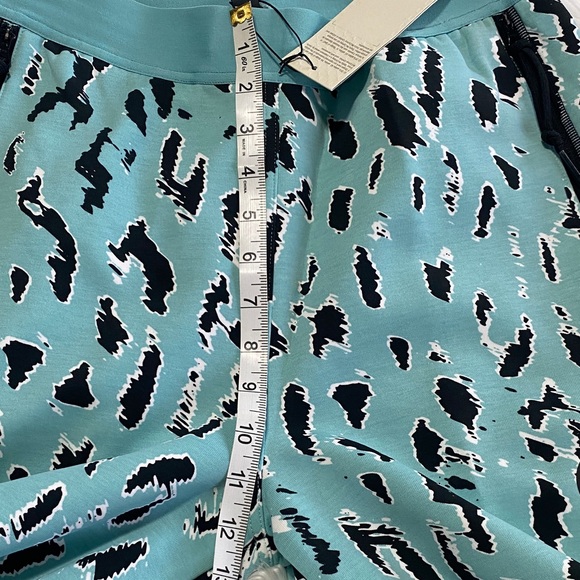 Stella McCartney mint green and black Cropped Pants - Picture 12 of 16